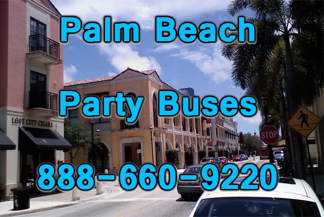 palm beach party buses