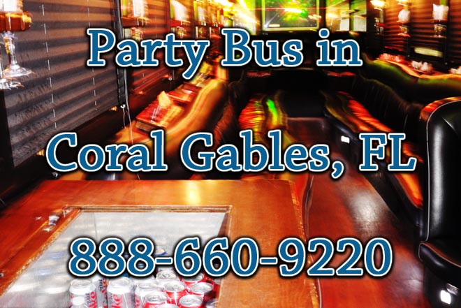 party buses in coral gables