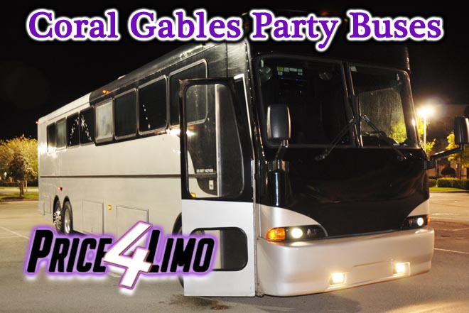 party buses in coral gables, fl