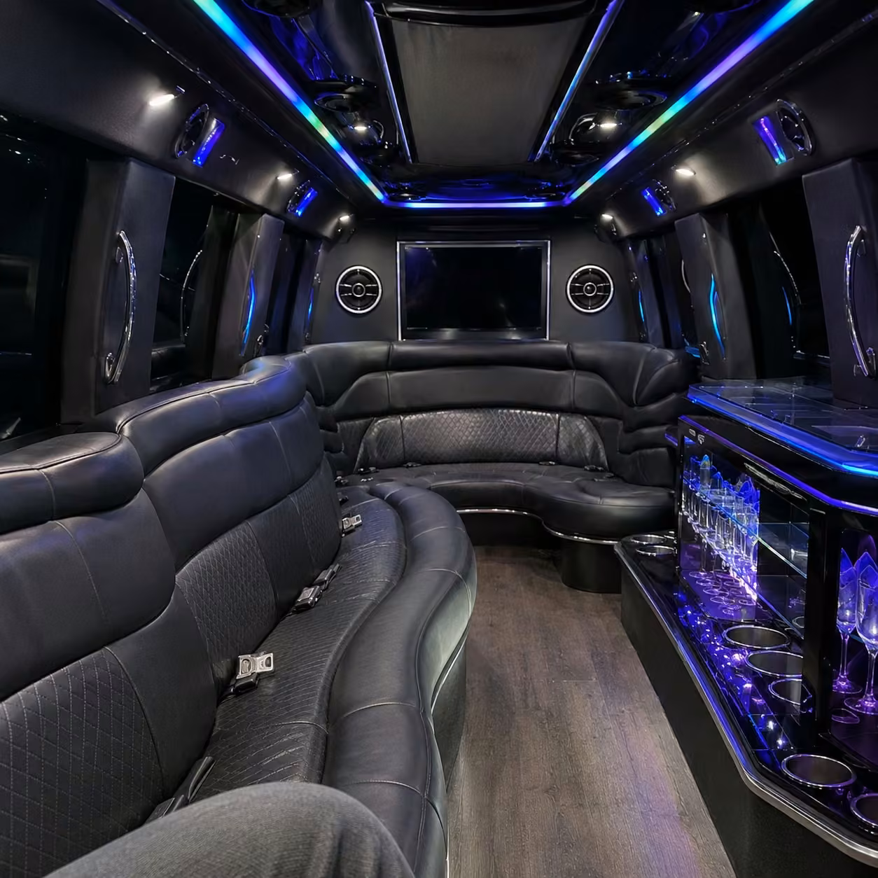 miami limo interior