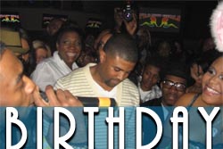 Miami limo and party bus birthday celebration
