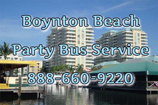 boynton beach party bus service