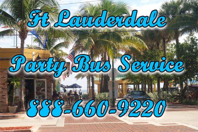 ft lauderdale party bus service