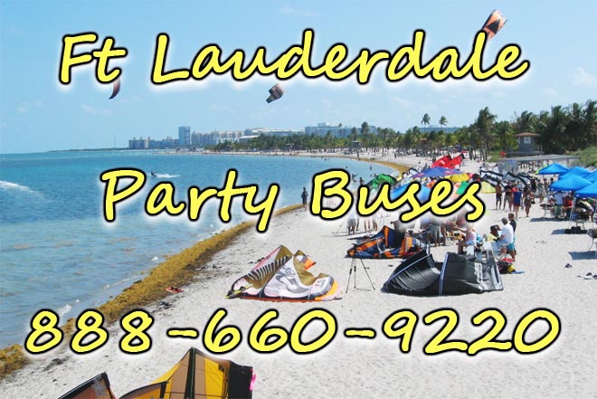 ft lauderdale party buses