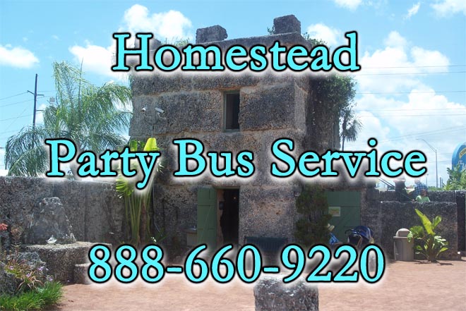 homestead party buses