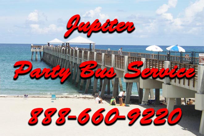 jupiter party bus service