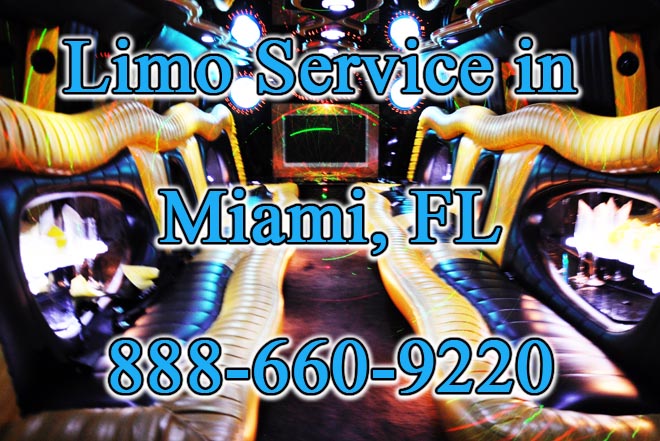 limo service miami, FL