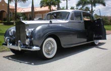 vintage rolls royce wedding miami