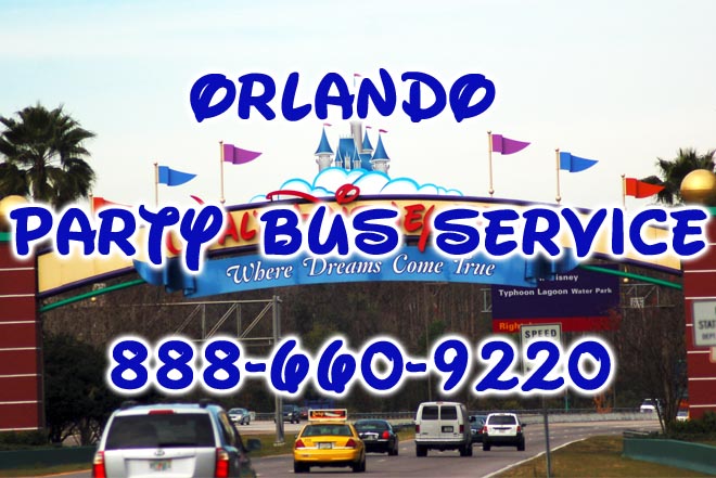 orlando party bus service