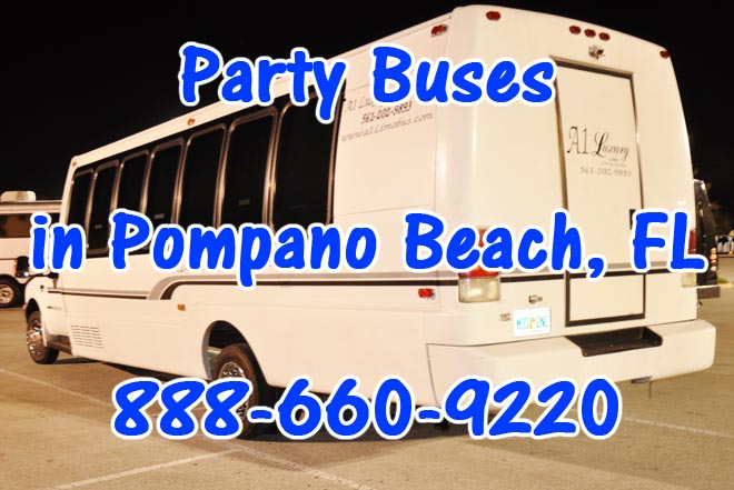 party buses in pompano beach