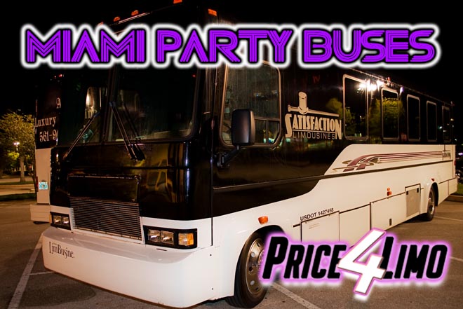 Miami Party Bus - Party Bus Service Miami FL