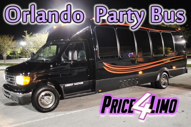 Orlando Party Bus - Party Bus Service Orlando FL