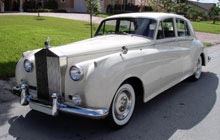 miami wedding vintage rolls royce service